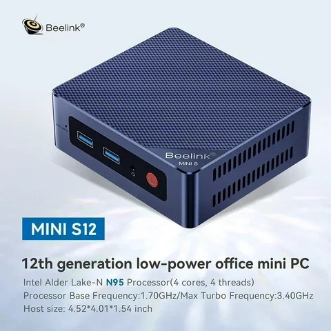 Beelink Mini S12 Pro Н95 Мини-ПК 8ГБ
