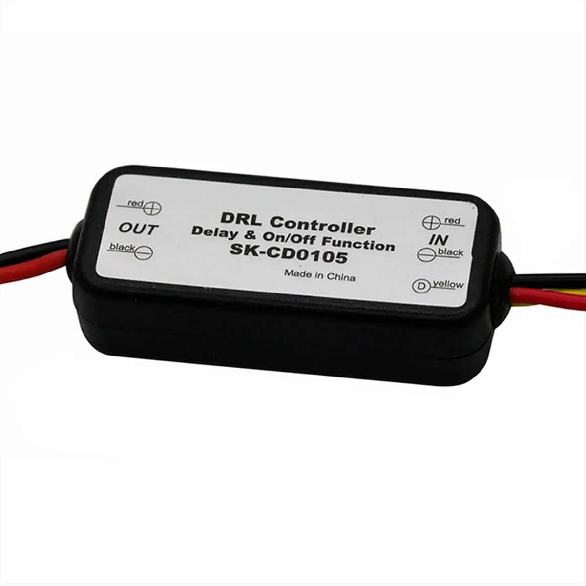 Фото Контроллер DRL DT1999/1Pcs для автомобильных светодиодных дневных ходовых огней, реле-диммер для включения/выключения, 12-18В, контроллер противотуманных фар SK-CD0105 №4