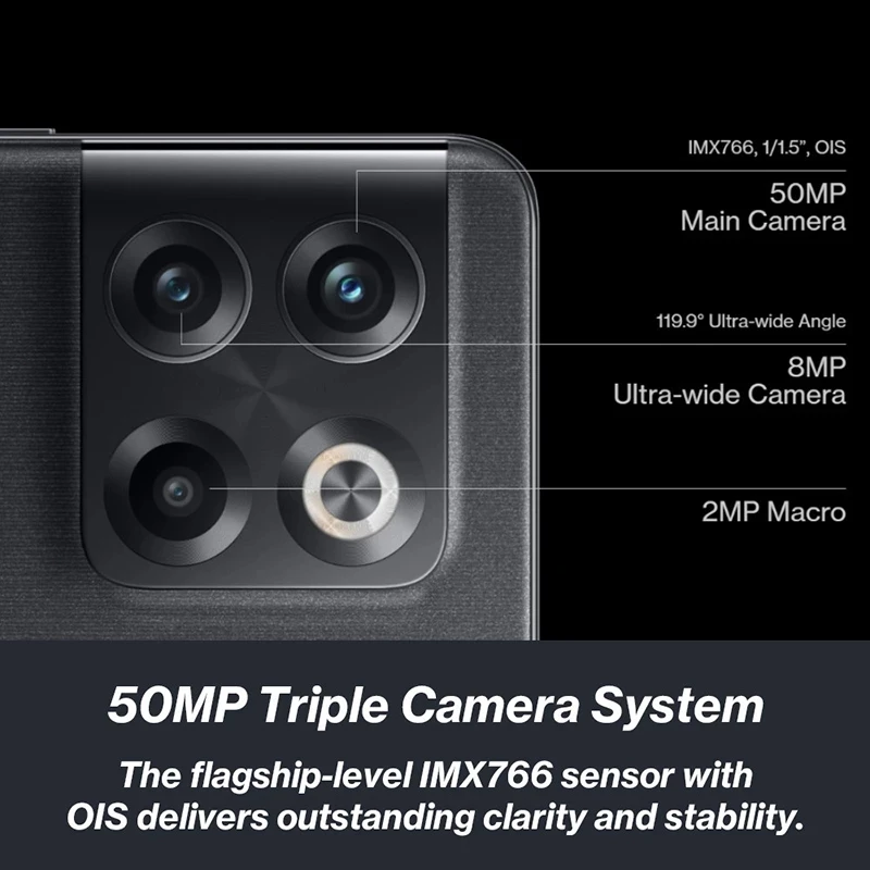 Najtaniej OnePlus Ace Pro 5G Globalny Rom 10 T 10 T Smartphone 150W Supervooc Charge 4800mAh 6.7 Wyświetlacz AMOLED 50MP Potrójny Aparat Telefon Komórkowy