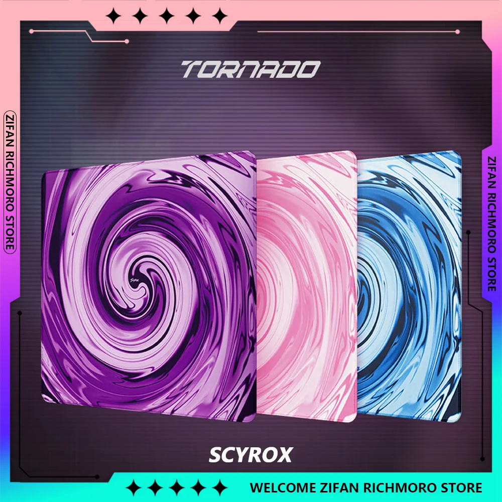 Коврик для мыши Scyrox Tornado нейтральный эквиликсиевый пенопласт влагостойкая ткань