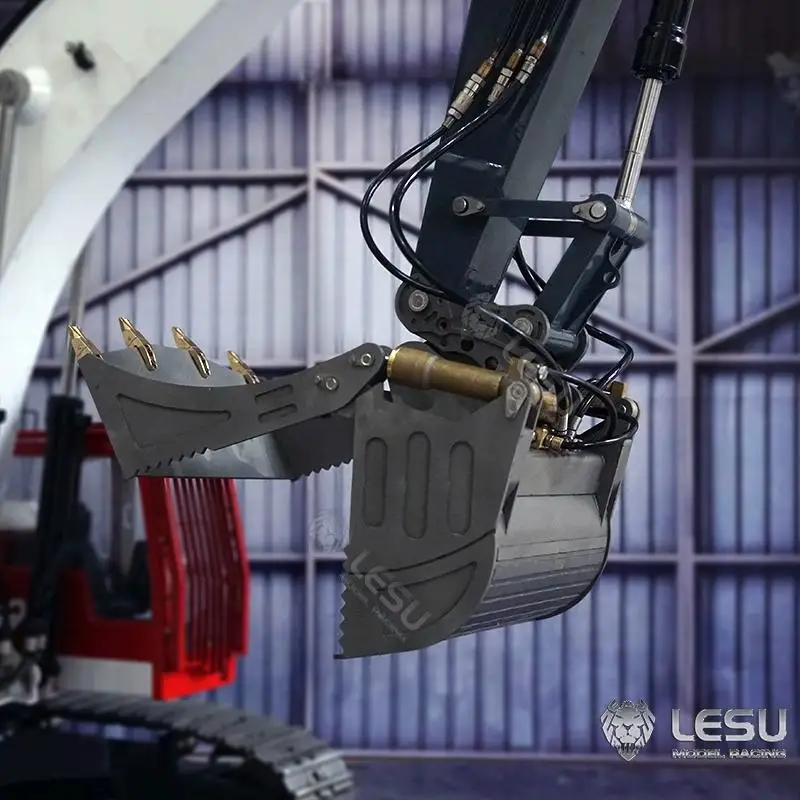 Гидравлический экскаватор LESU 1/14 RC 374F модифицированное быстросъемное