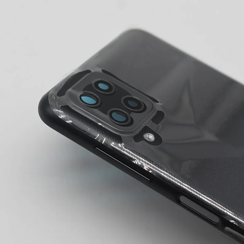 Задняя крышка батарейного отсека для Samsung Galaxy A12 A125 a125f детали ремонта заднего
