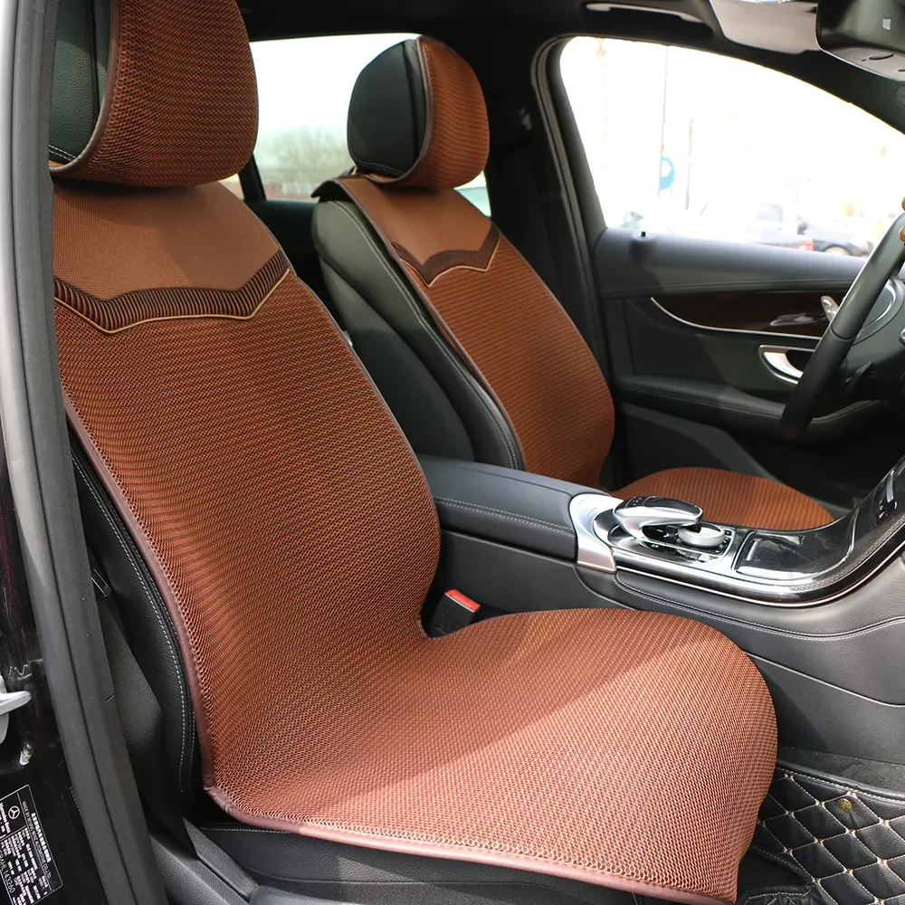 

Air Mesh Seat Cover For Cars Breathable Cloak Automobile Pad Summer Single Front Seats Cushion Protect Automobile Interior