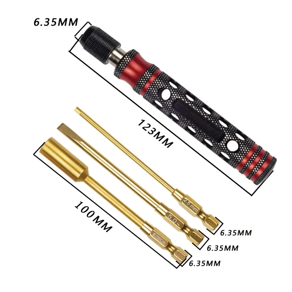 12 шт. сменная радиоуправляемая модель внутренняя шестиугольная отвертка