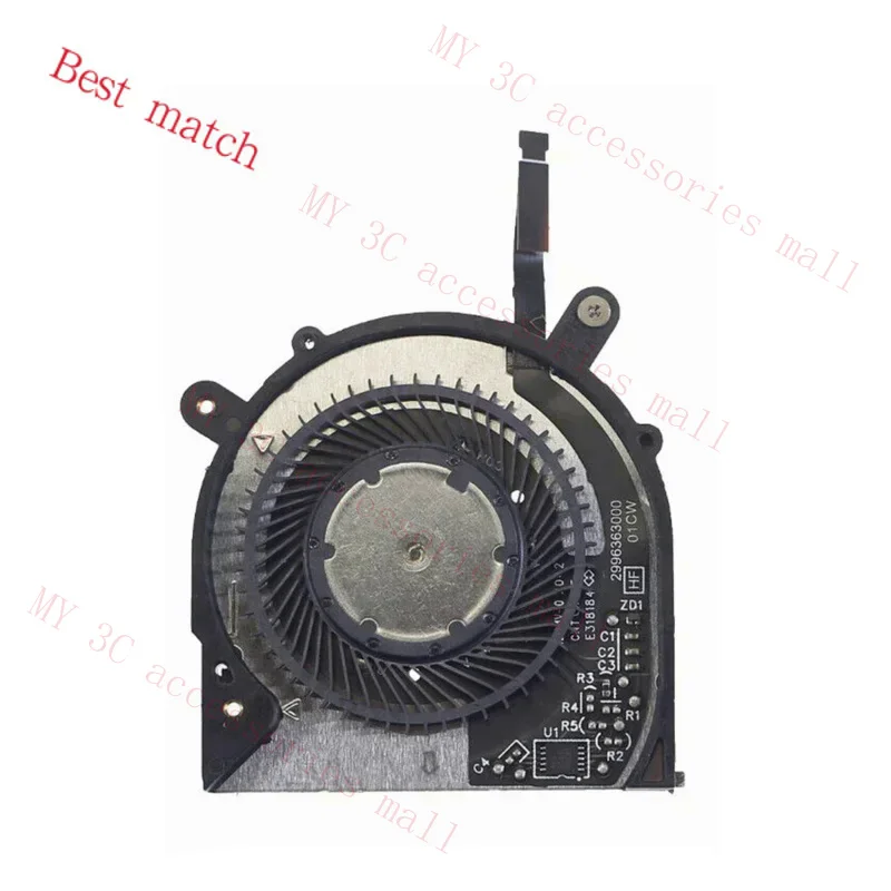 Новый оригинальный вентилятор охлаждения ЦП и ГП для ноутбука DELL XPS 13 7390 2 в 1 кулер