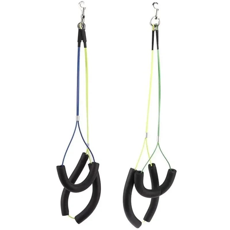 

Регулируемая петля для груминга домашних животных, поводок из нержавеющей стали, с держателем, без сидения, для груминга собак