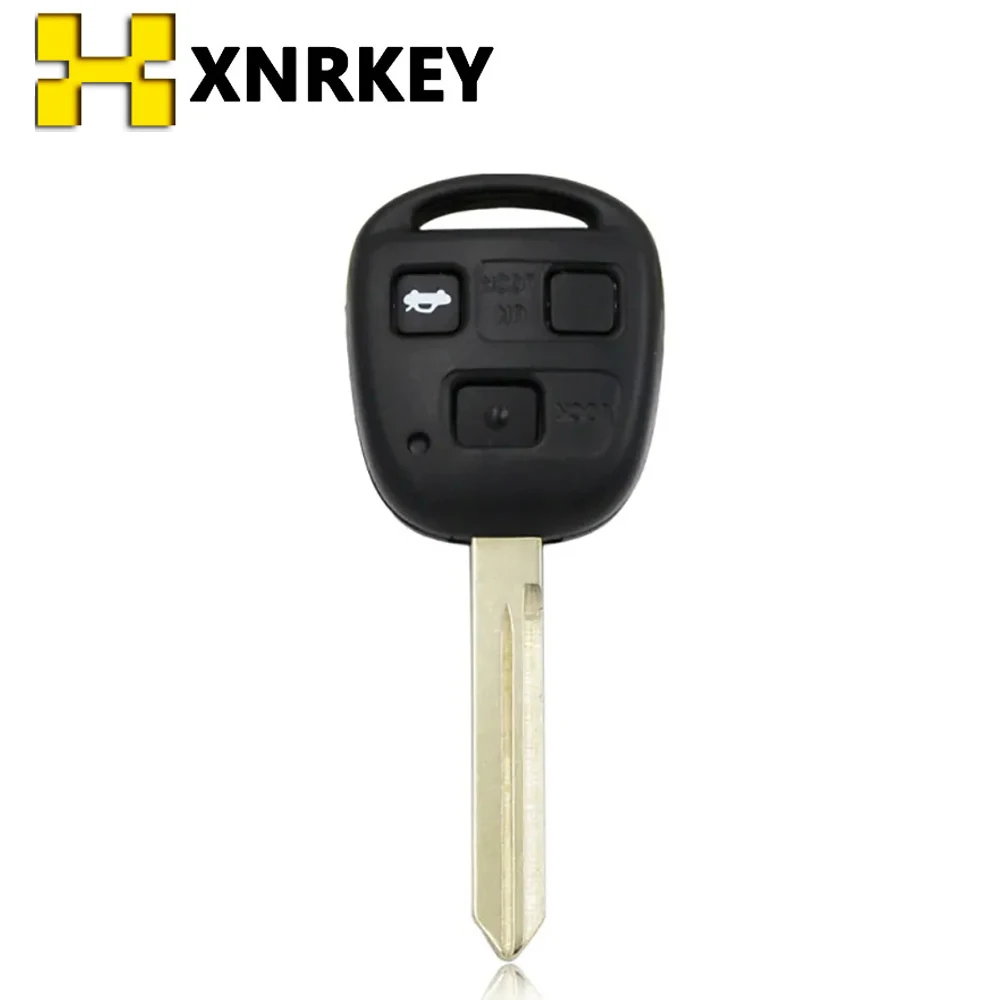 

XNRKEY 3-кнопочный дистанционный ключ для Toyota 433 МГц с чипом 4D67 внутри TOY47