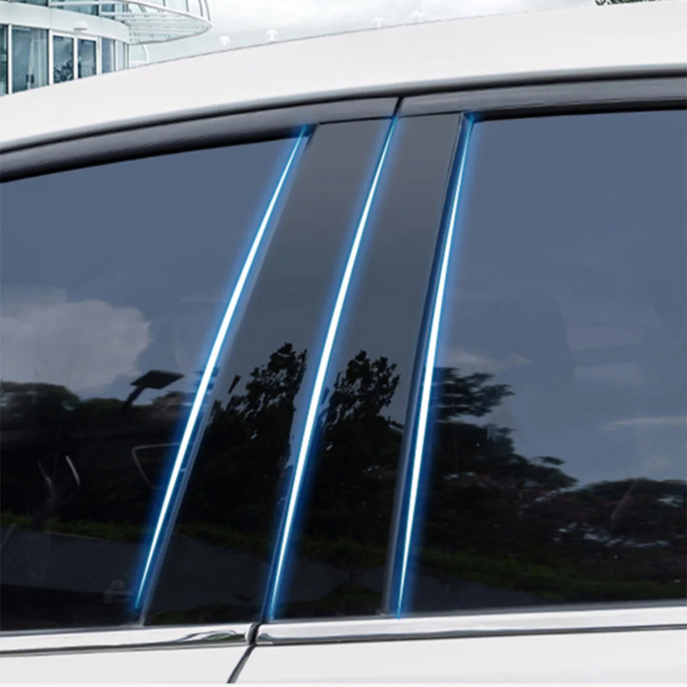 

Для Audi Q5 8R 2010-18 отделка окна автомобиля центральный столб черная Зеркальная Наклейка Внешняя Декоративная полоса автомобильные внешние акс...