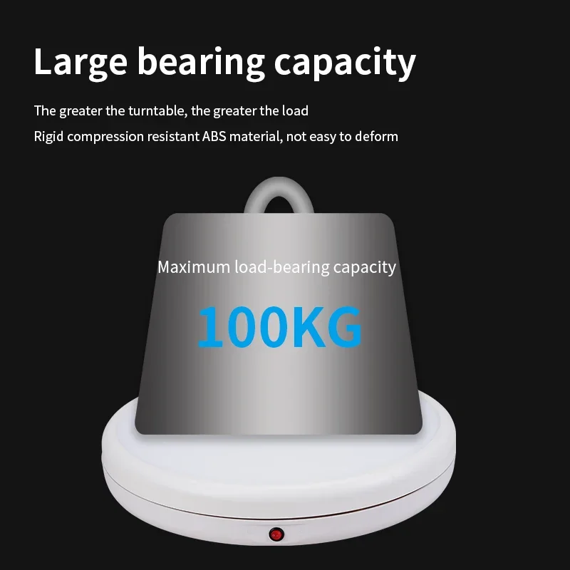 Новый 4545ALF 45 см 100 кг вращающийся электрический дисплей для торта поворотный стол
