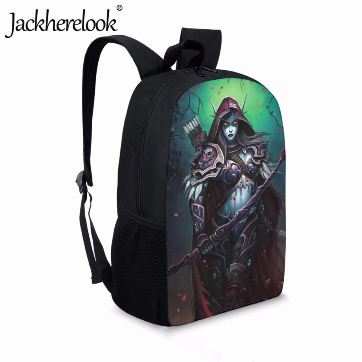 Jackherelook Hot World of Warcraft Backpack Casual High Quality Laptop Bag Teens Child Book Bags Boys Girls School Bags Mochilas