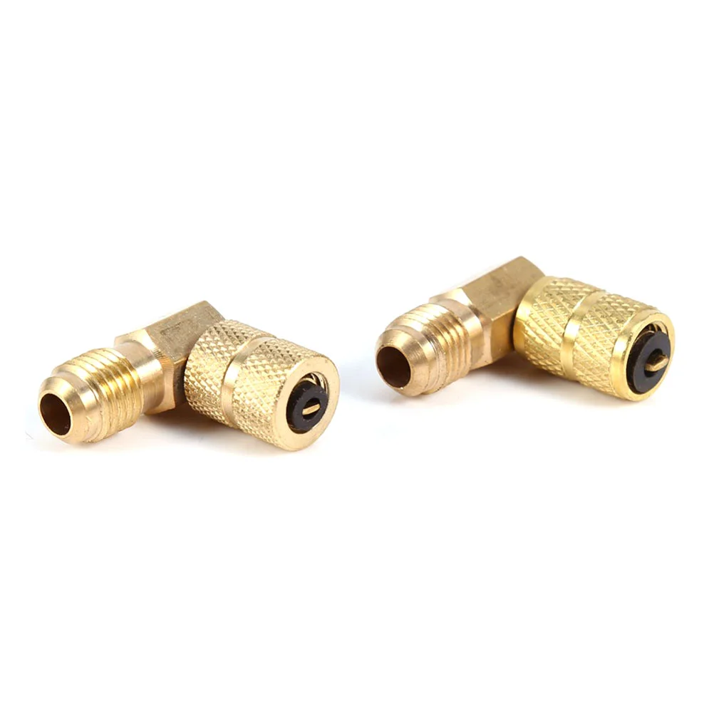 

8 Pcs Ac Car Quick Coupler Connector High-end Conditioning Manifold Converting Installer Adapter Hose Air Conditioner