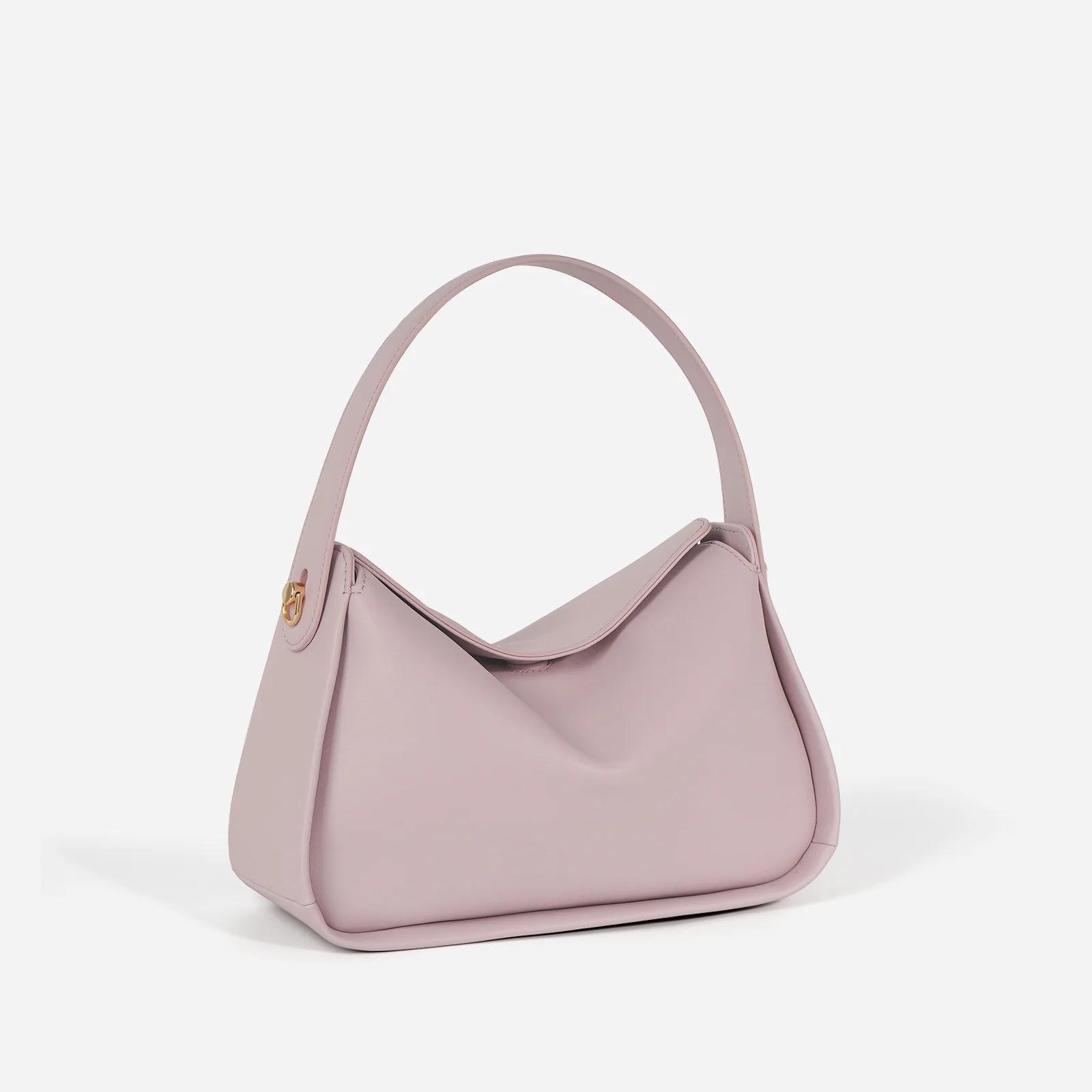 Senior sense of cowhide leather crossbody bag 2023 new fashionable hundred handbag female niche commuter shoulder bag female