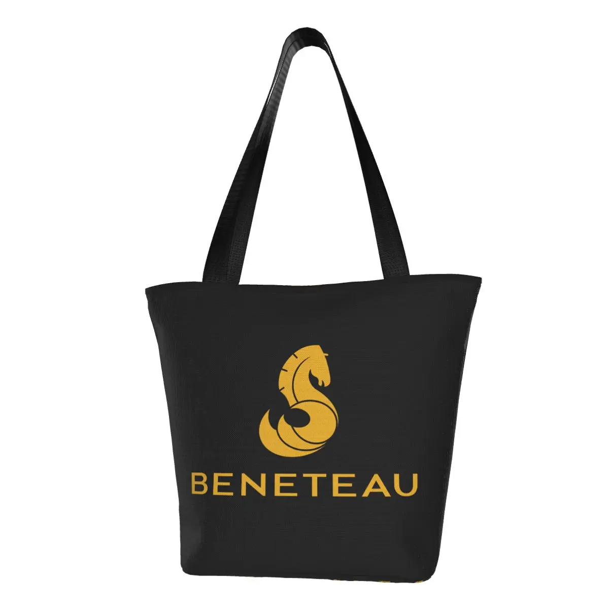 

Тканевые сумки для покупок Beneteau с логотипом парусной лодки, женские прочные сумки для продуктов, сумки для покупок