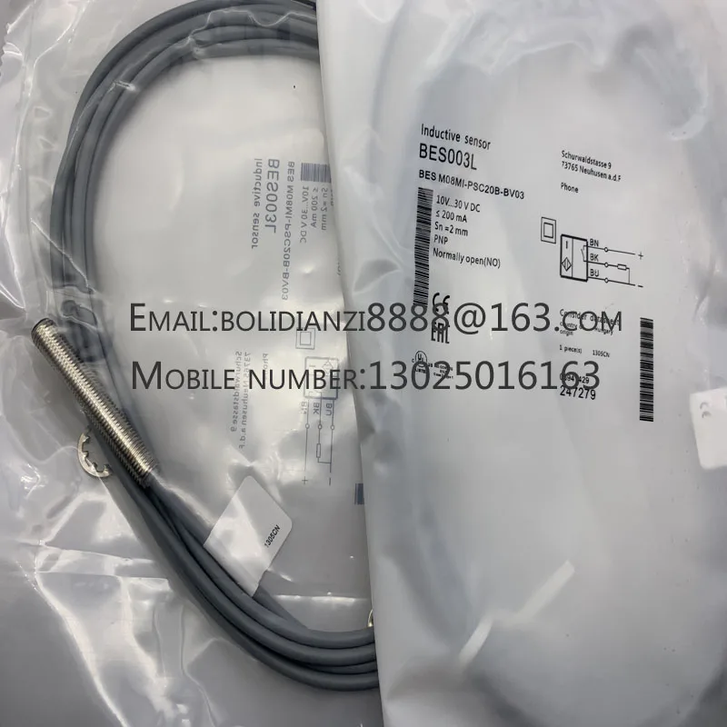 Новый датчик бесконтактного переключателя BES026M BES M08E60-PSC15B-EP02 В наличии (art.: 3920cd4f4cfe1) - 3920cd4f4cfe1