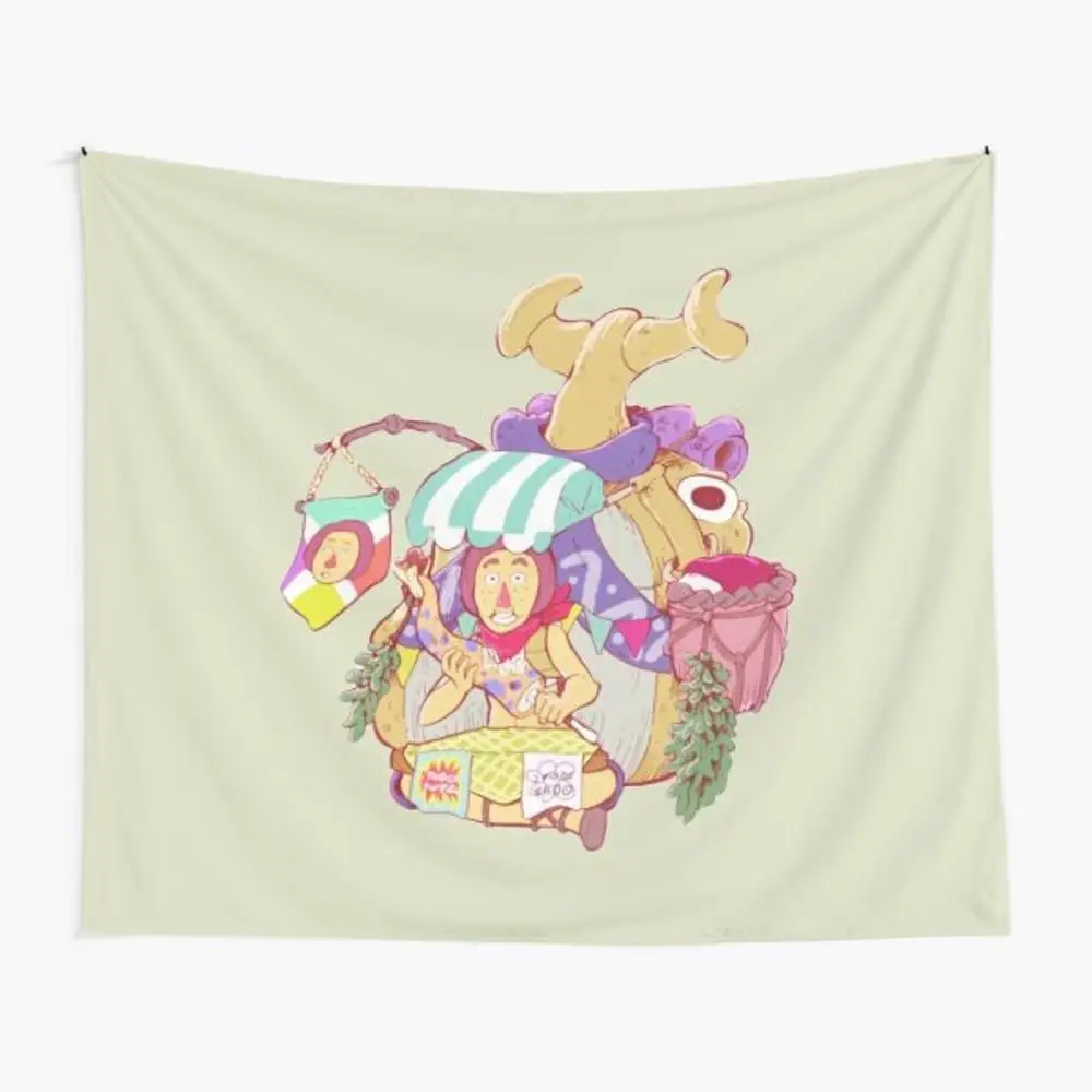 

It's Beetle Tapestry Tapestry Decor Beautiful Wall Yoga Towel Blanket Decoration Mat Colored Hanging