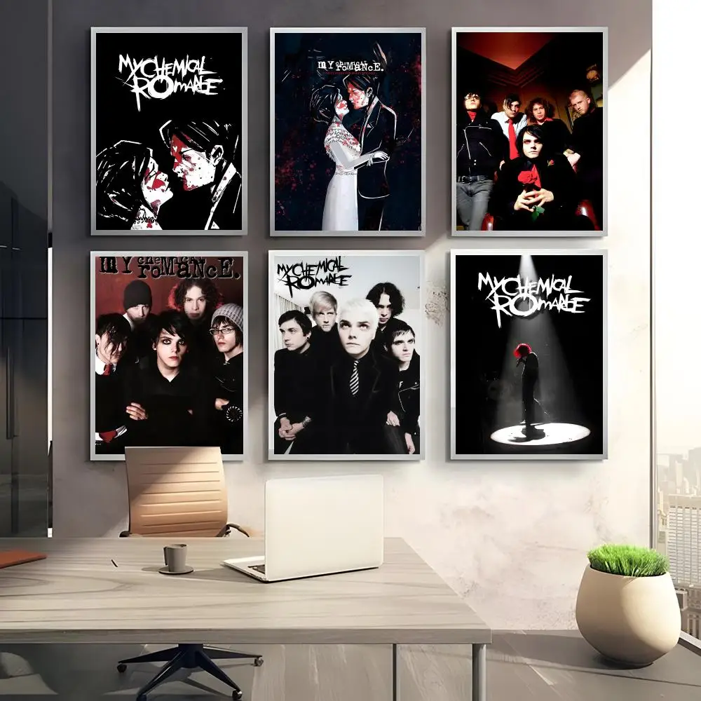 Фото Плакат Band My C-Chemical R-Romance, идеальная наклейка, самоклеящаяся, художественная, предназначенная для дома, столовой, офиса, помещений №2