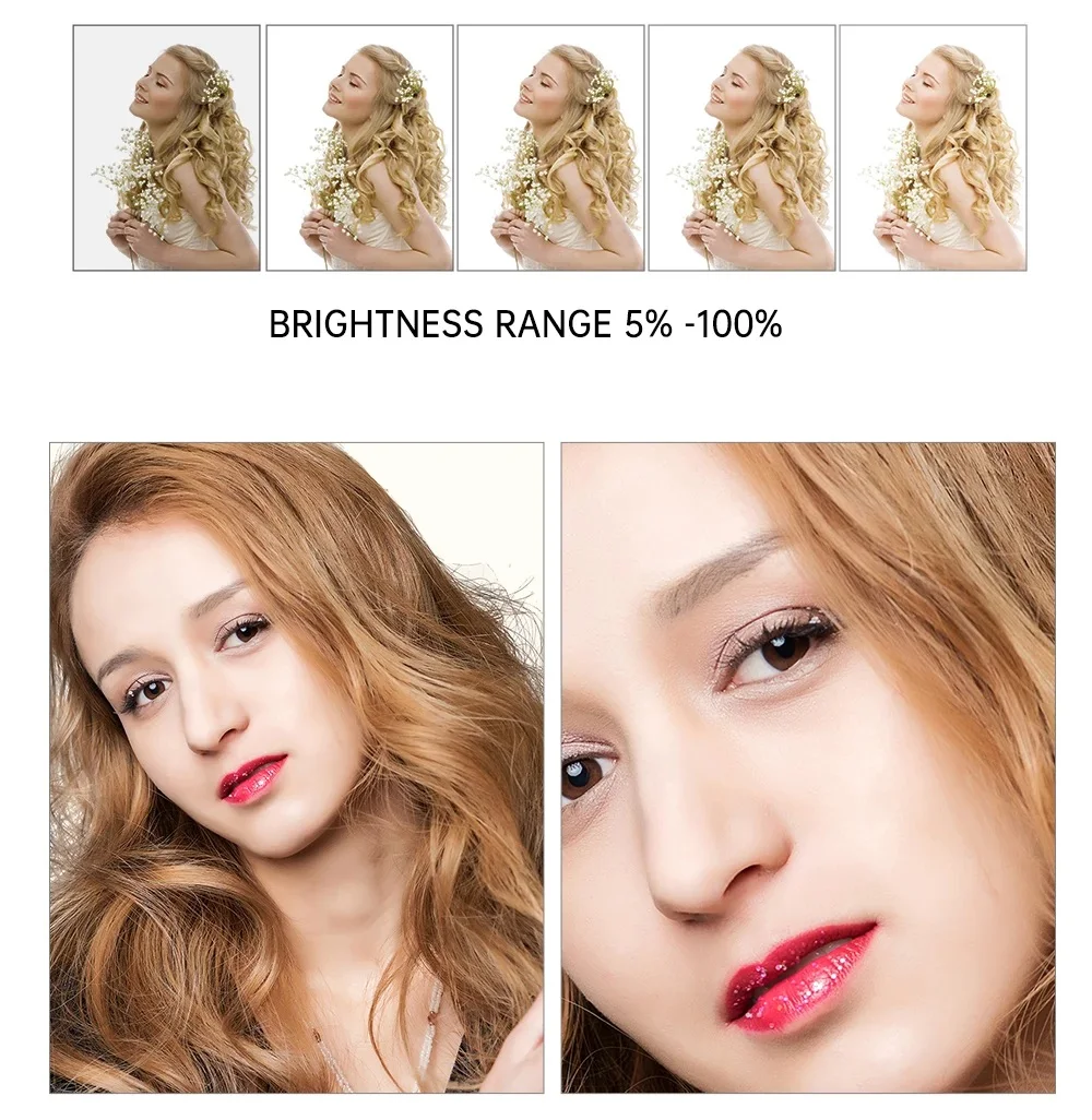 Штатив с регулируемой яркостью для селфи 19 дюймов