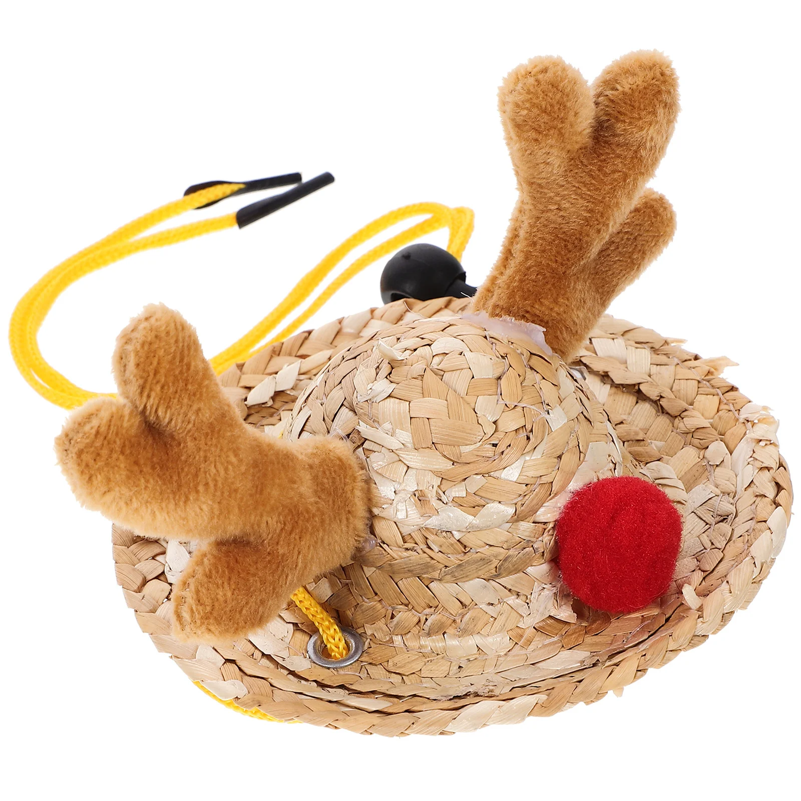 

Small Hamster Christmas Hat Cartoon Pet Cap Small Animal Xmas Cap Elk Theme Hat