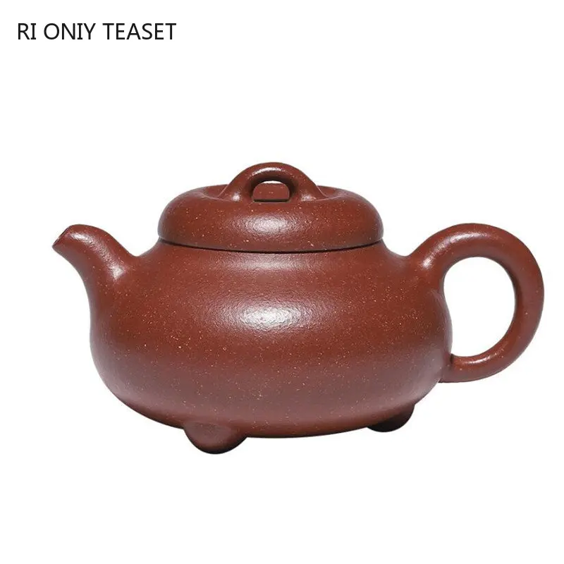 

Китайские исинские сырые руды 150 мл, чайники из фиолетовой глины, известные художники, чайник ручной работы, высококачественный чайный набор Zisha, коллекционные подарки