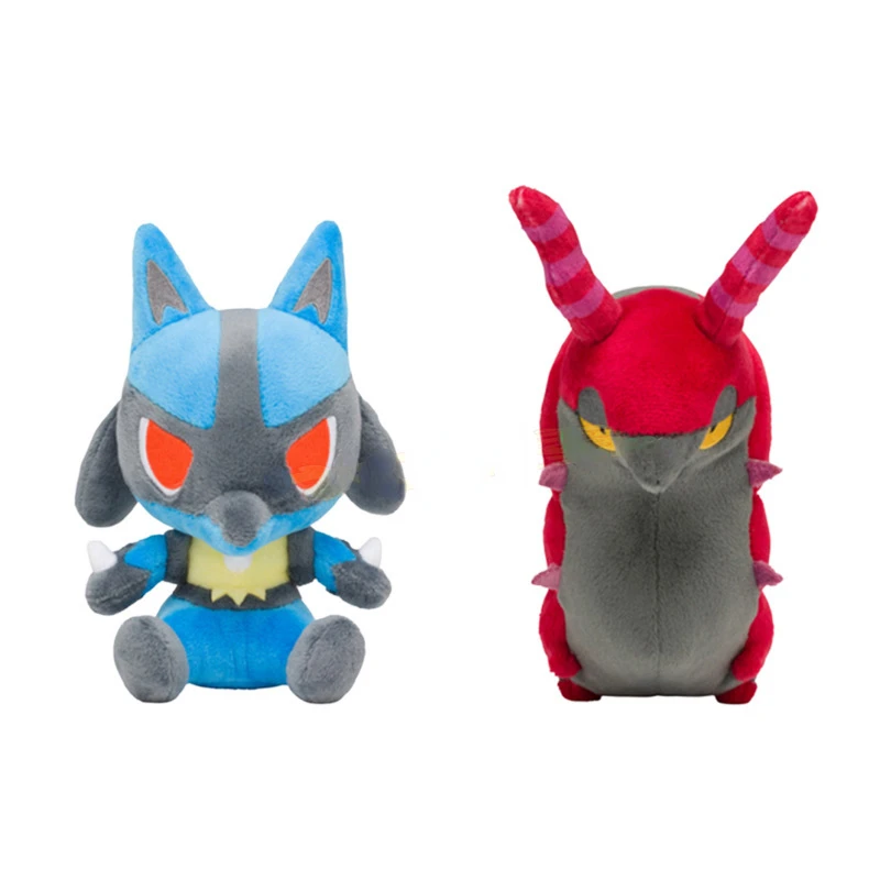 

Anime Kawaii Pokémon Lucario Scolipede Cute Soft Plush Toy Cartoon Doll Boy Girl Birthday Christmas Gift for Friend and Children