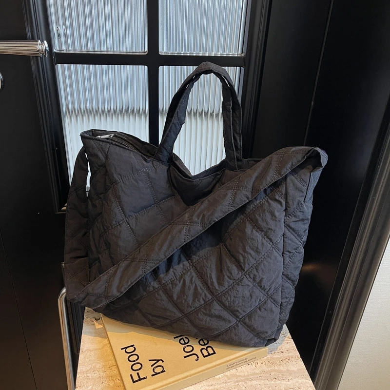 Женская повседневная холщовая сумка большой вместимости осенне-зимняя новая