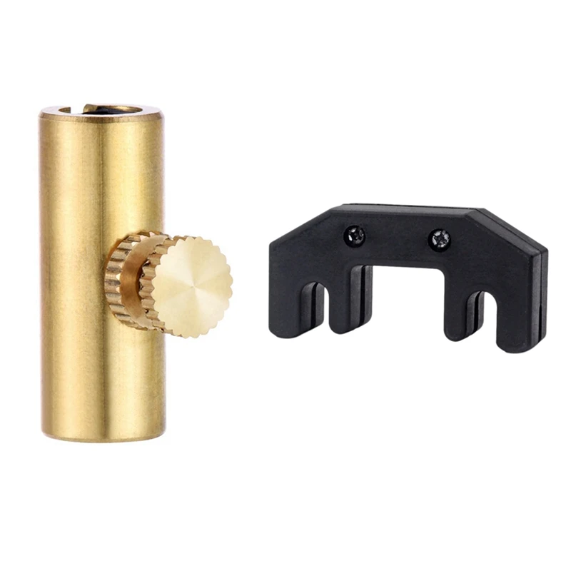 

1 Piece Copper Cello Wolf Tone Eliminator Wolfe Tone Mute Suppressor With Rubber Coated Heavy Metal Practice Mute