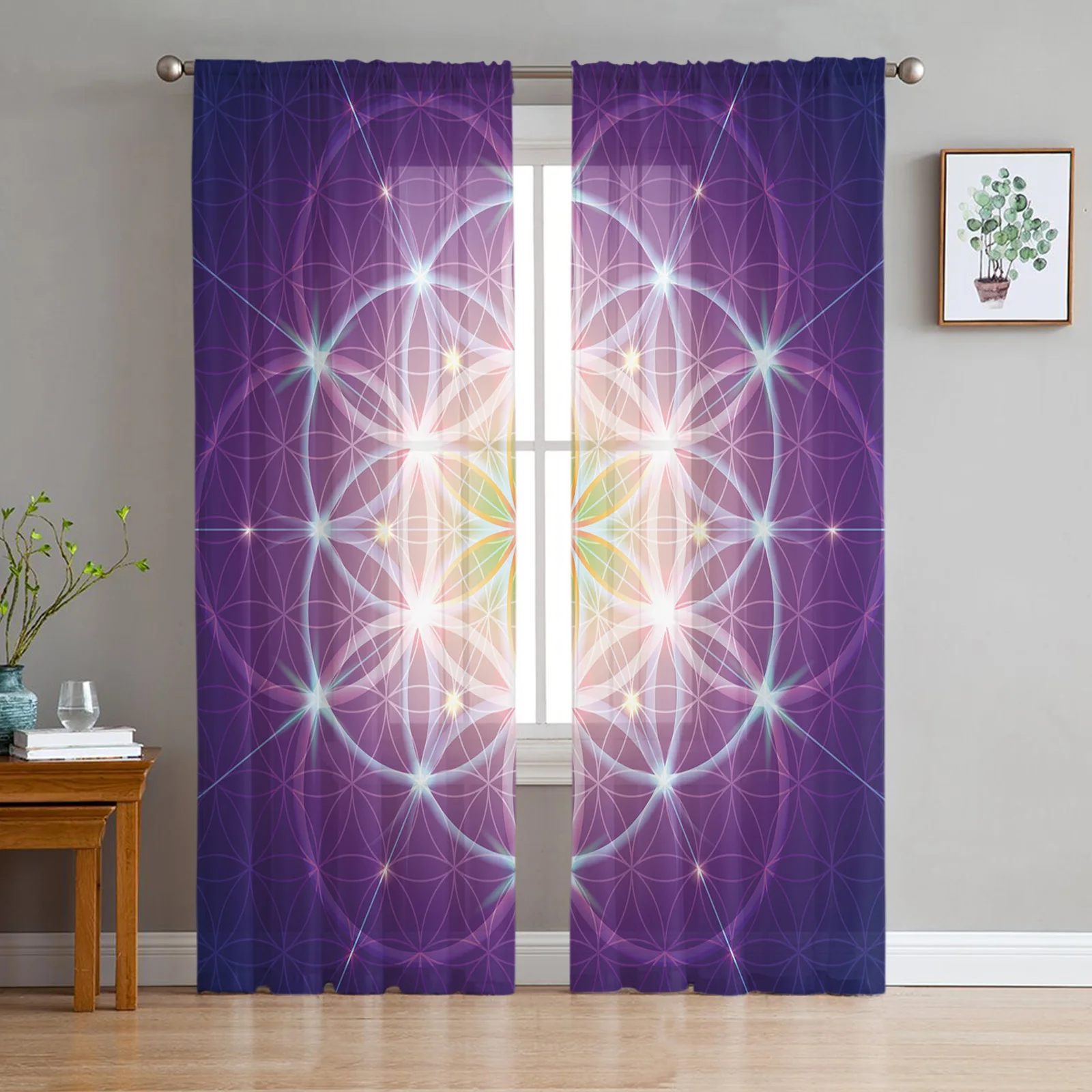 

Тюлевые шторы с цветочным рисунком для гостиной, спальни, украшение, прозрачная вуаль, оконные шторы, занавески для вечеринки, панели