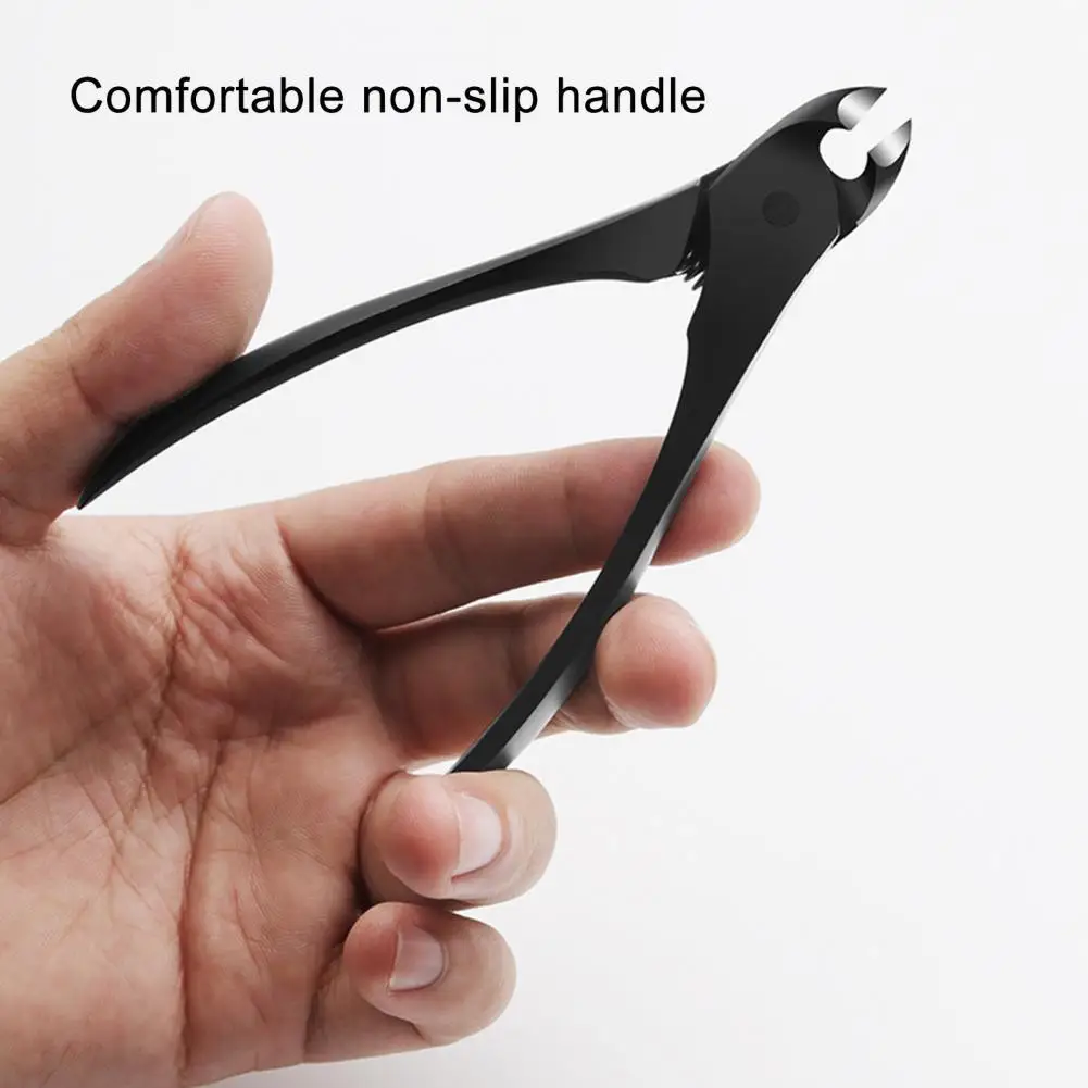 

Labor-saving Useful Thick Nail Scissor Clipper Solid Olecranal Pliers Comfortable for Men