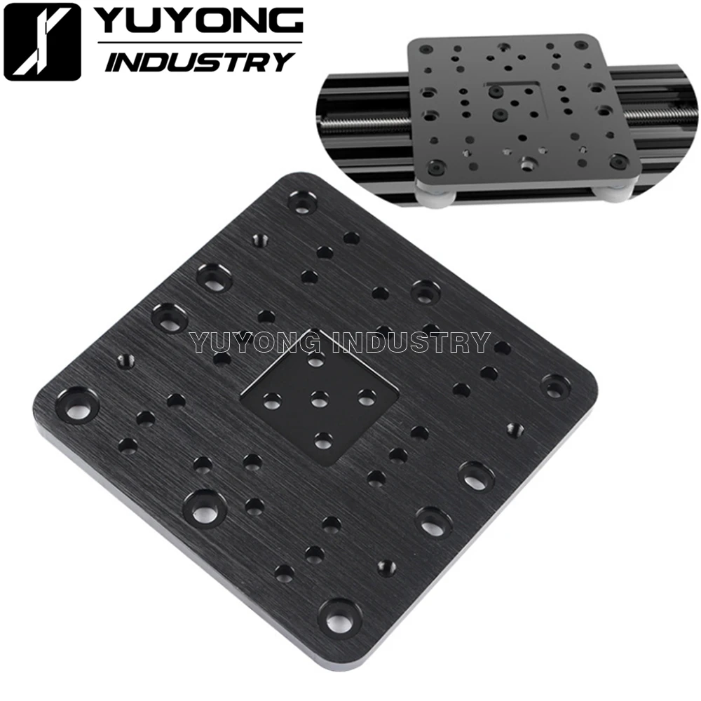 

Новый алюминиевый сплав C-beam Xlarge Gantry Plate для CNC станков для 3D принтера