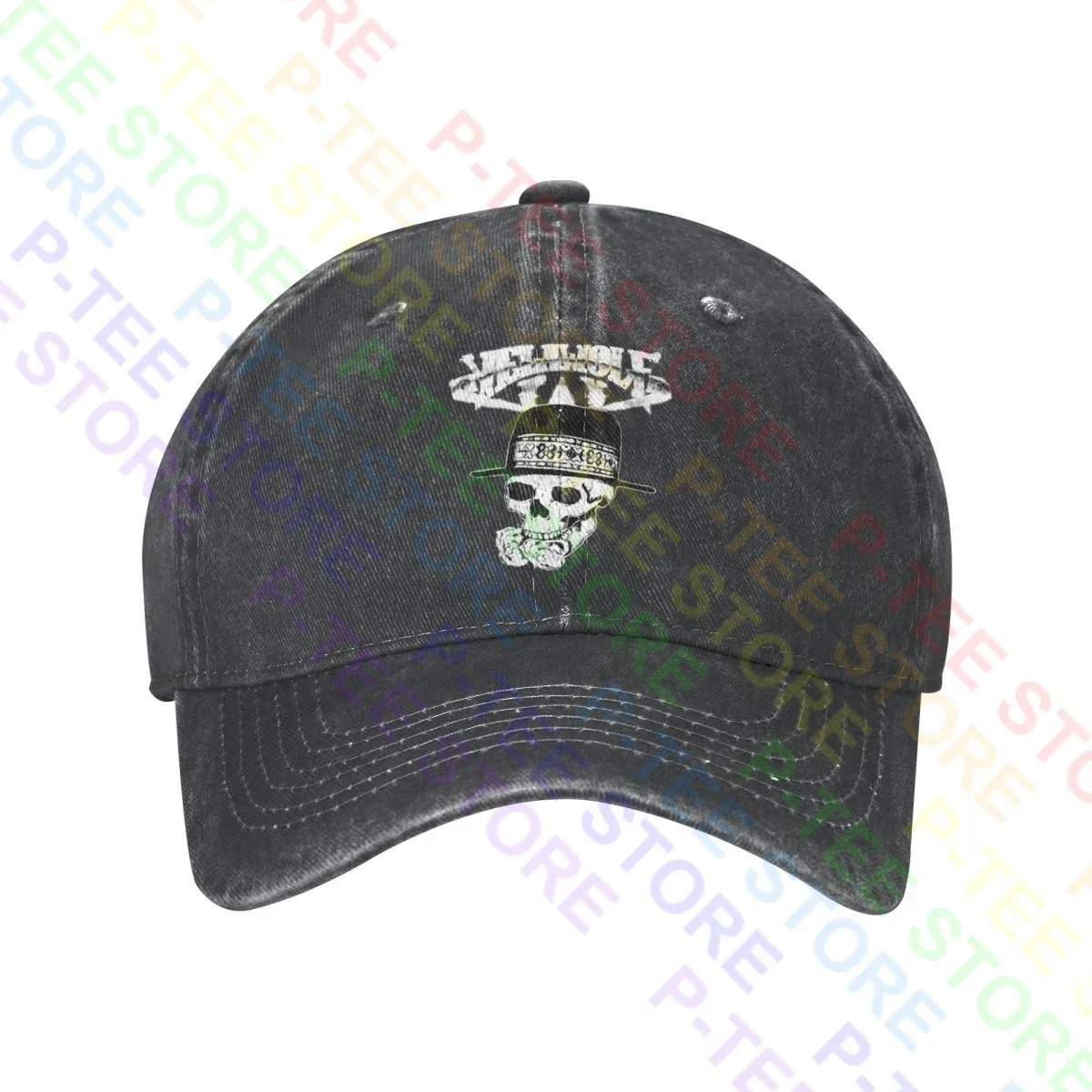 Slumerican Made Yelawolf SkullSmall Shady Eminem Euc джинсовая бейсболка шляпы дальнобойщика редкие