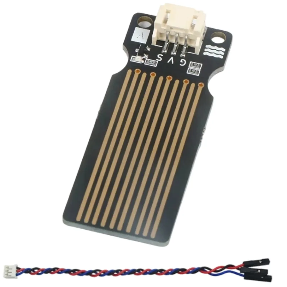 Фото Датчик глубины воды с аналоговым выходом, интерфейс PH2.0 для Arduino, ESP32, Microbit, Raspberry Pi, высокоточный, погружной, IP68, 0-3.3В №3