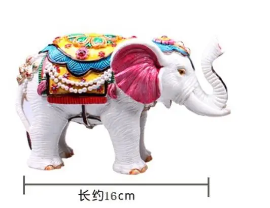 

Taiwan chiao toe pottery jewelry elephant wedding gift living room Elephant ceramics moved decoration Home Furnishing