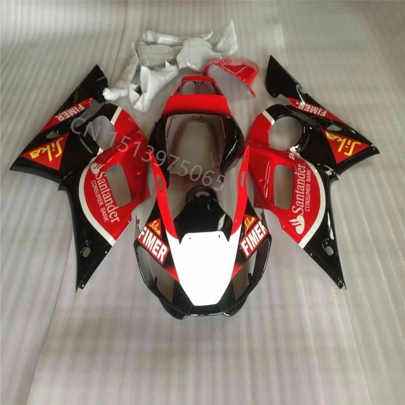 

High quality Fairing fit for YZFR6 1998-2002 YZFR6 98-02 YZFR6 1998 2002 red black Injection molding Plastic set