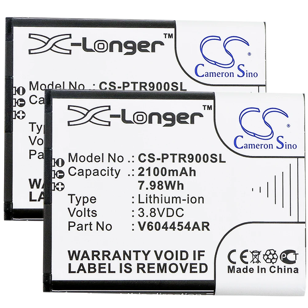 2pack 2100mA Battery for Franklin Wireless MHS900L