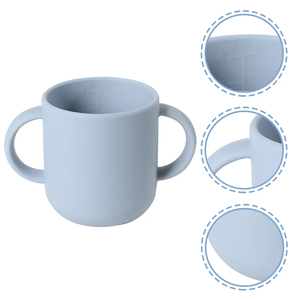 Противопадная кружка для воды малышей переходные бутылки 1-летней силикагелевой