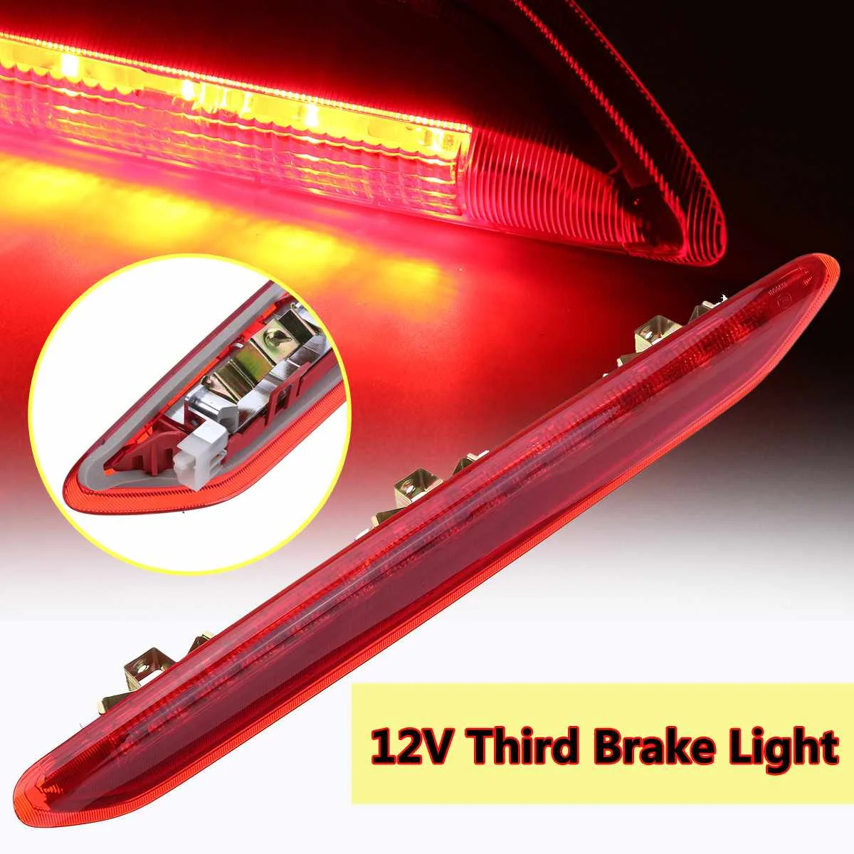 

High Auto Level Car Third Brake Light Barn Door Rear Brake Light High Mount Stop Lamp For VW For POLO 4 9N 9N3 2002-2010