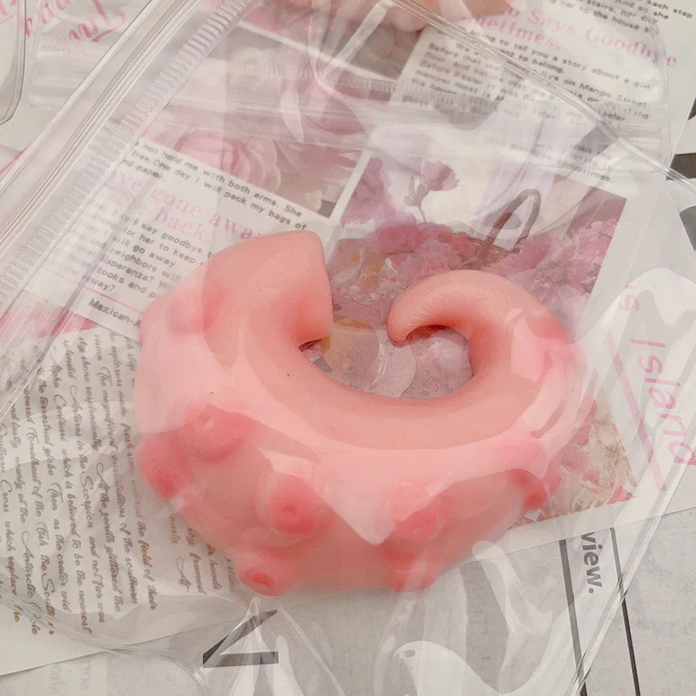 Моделирование щупальца осьминога силиконовые игрушки медленный отскок