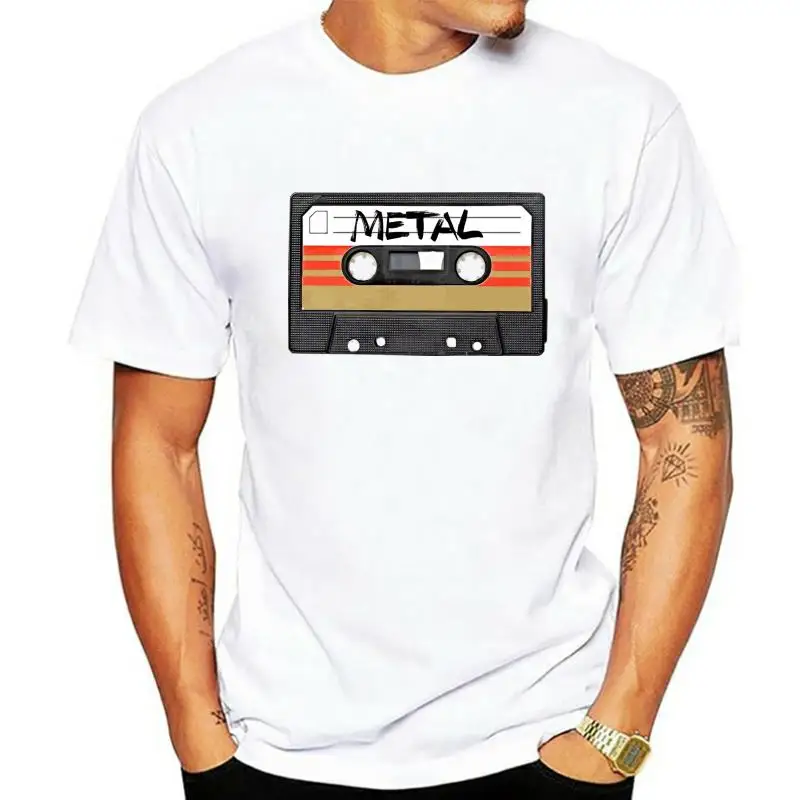 

New Heavy Metal Music Logo Mens T Shirt Size S 2Xl