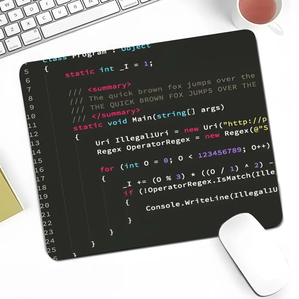 Коврик для мыши P-Python аниме игровой коврик маленький Настольный резиновый