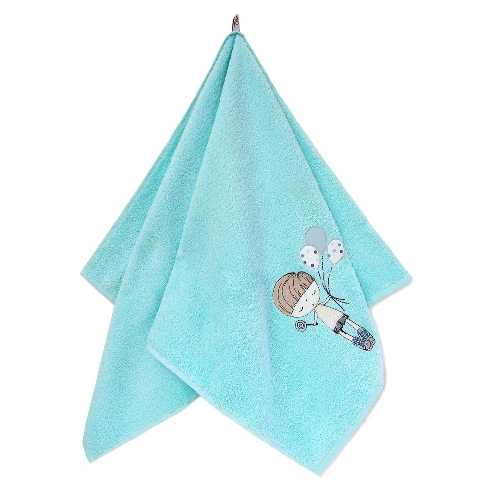 Полотенце Tana Home Collection &quotМАЛЫШ&quot Цвет: бирюзовый 30*70 см |