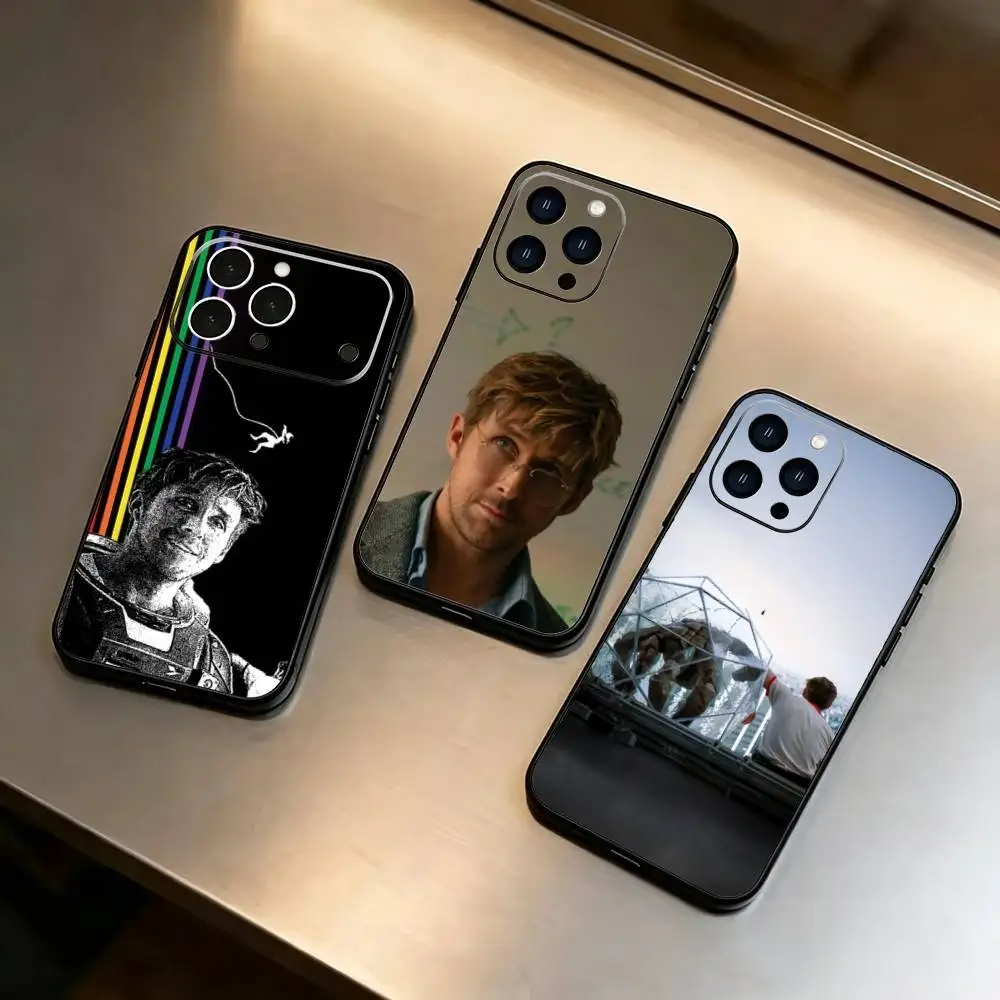 Фото Чехол для телефона P-Project Hail Mary Ryan Gosling для iPhone 17, 16, 15, 14, 13, 12, 11 Plus, Pro, Max, Mini, силиконовый, черный, мягкий. №1