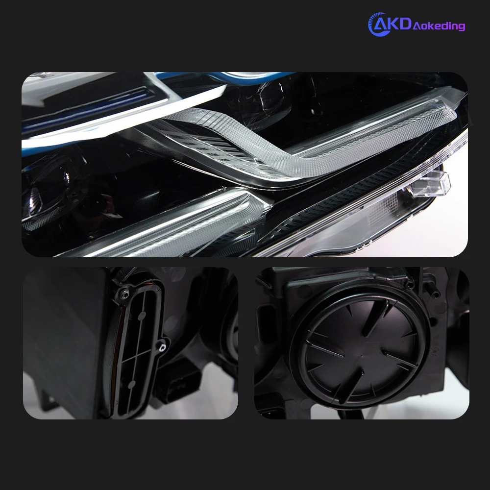 Автомобильные фары для BMW X3 2010-2017 F25 светодиодные противотуманные DRL тюнинг