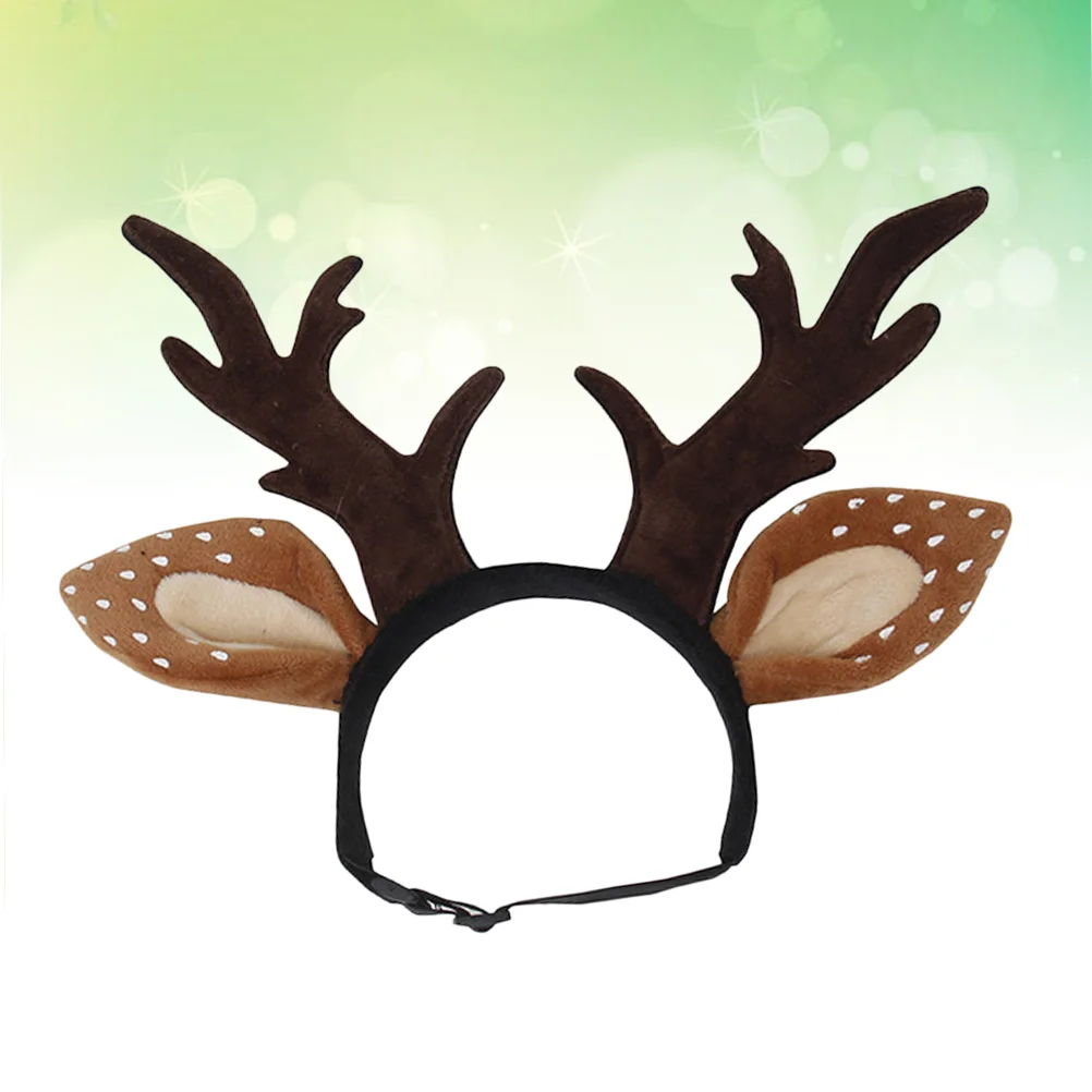 

Headband Christmas Cat Pet Costume Dog Antlers Deer Reindeer Antler Costumes Head Hat Dogs Cats Hair Headbandshats Headwear