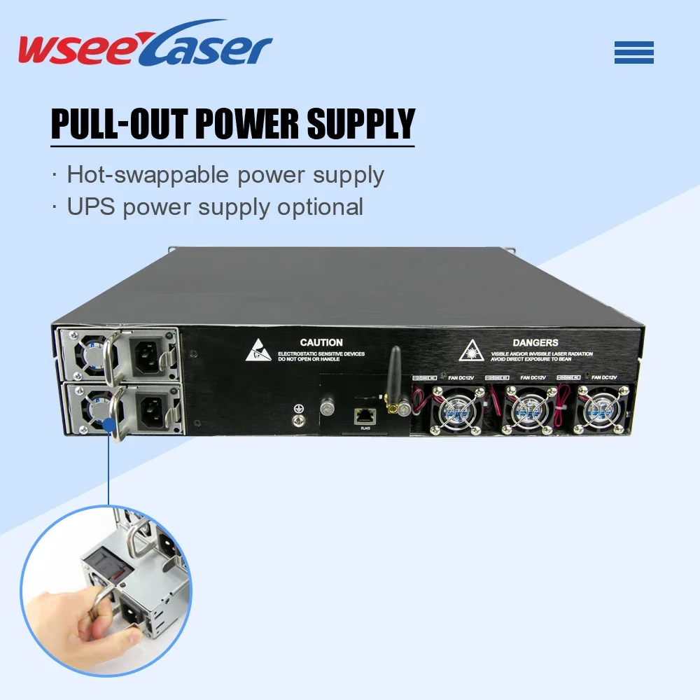 WSEE профессиональный производитель EDFA GPON OLT Network PON WDM1550nm dbc высокой мощности WDM 4