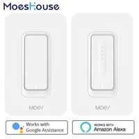 us wifi smart wall light switch dimmer mobile app remote control no hub required works with amazon alexa google home ifttt