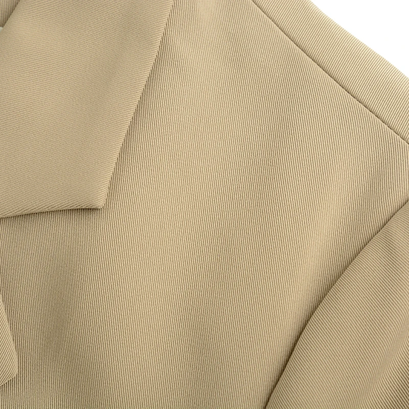 Coffee Mall Promotion Brand Discount Women clothes Spring and Autumn Professional Temperament High Sense Top Mid-Length Outer... |