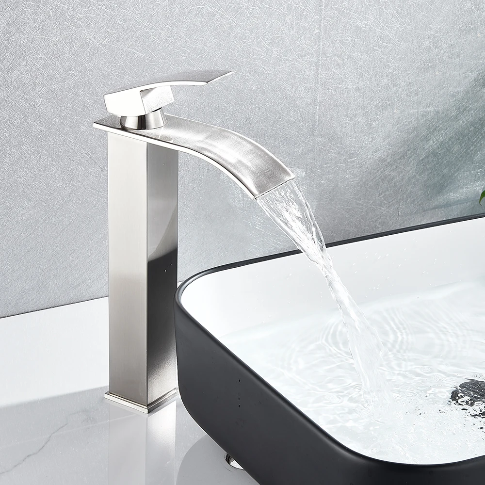 Классический смеситель для раковины с одной ручкой монтируемая на палубе