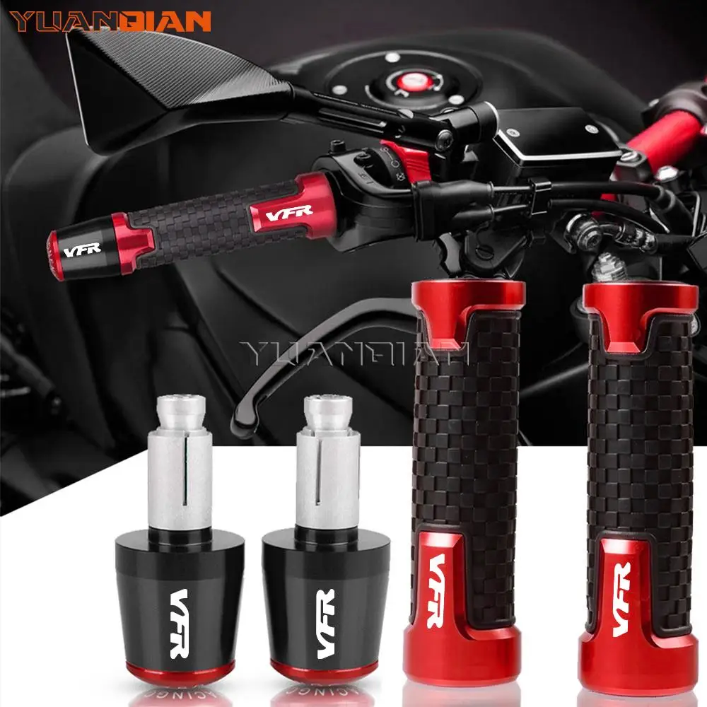 

FOR HONDA VFR1200 F VFR400 VFR700 VFR750 VFR800 FH/FV/F/R/FIWI/VTEC 22mm Motorcycle Handlebar Grips Hand Handle grip Ends Plug