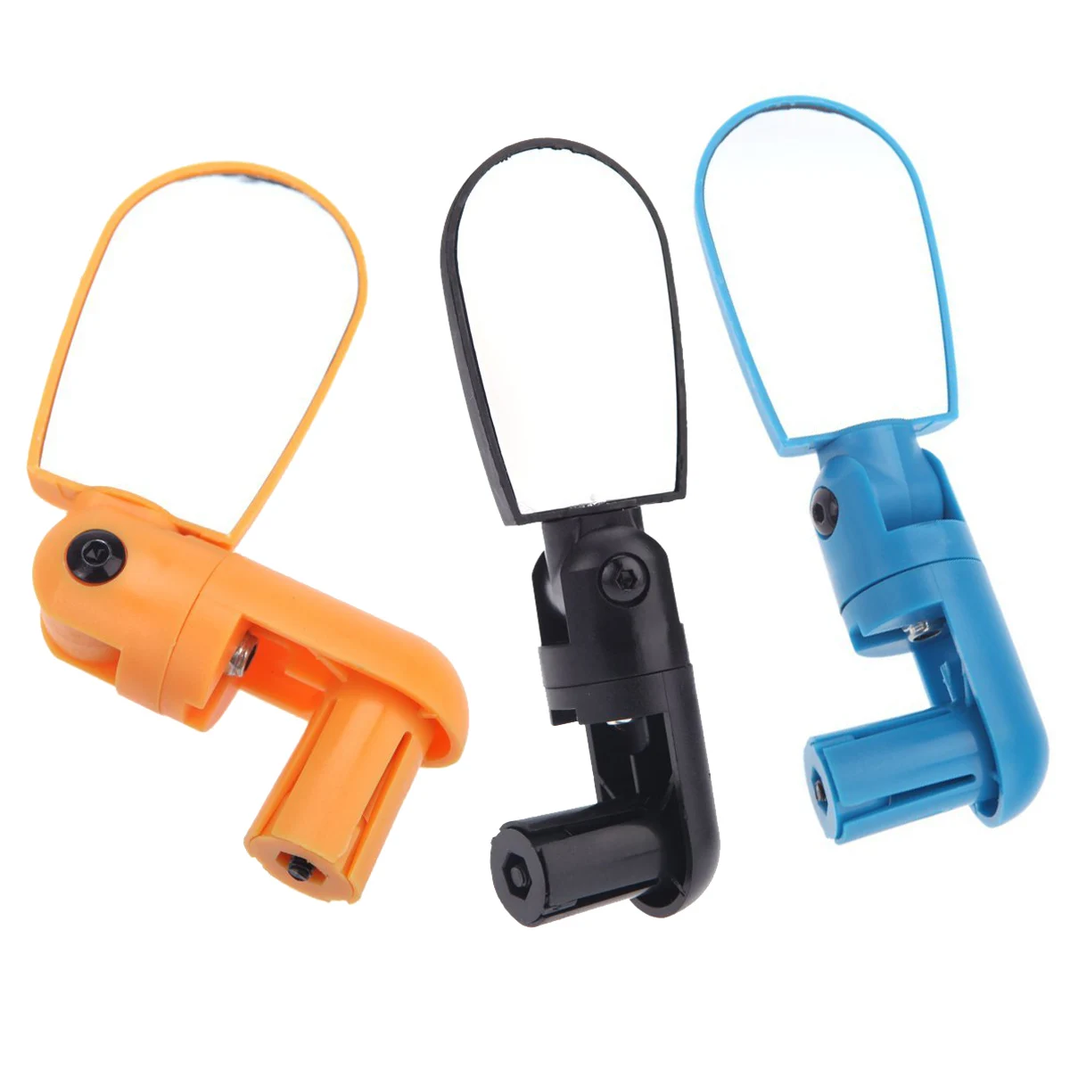 

MTB Bike Bicycle Cycling Mirror Mini Handlebar Glass Adjustable Rearview black
