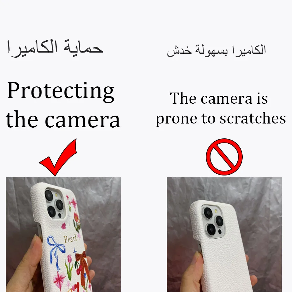 Персонализированный кожаный чехол с именем для iPhone 16 15 14 13 12 11 Pro Max Plus